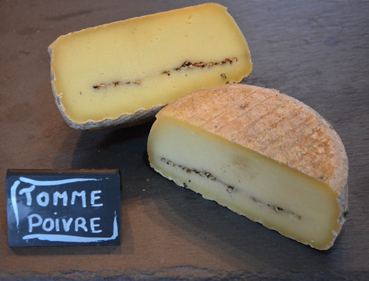 Tomme de vache au poivre